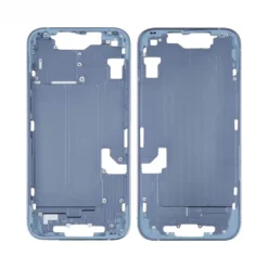 Châssis + plaque arrière NEUTRE iphone 14 bleu - sans nappes