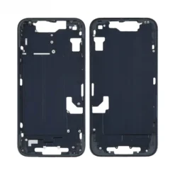 Châssis + plaque arrière NEUTRE iphone 14 noir - sans nappes