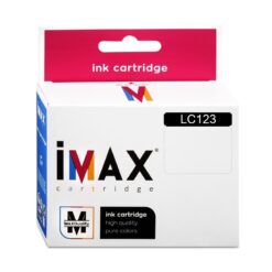 Cartouche compatible Premium IMAX Brother LC123 Noire