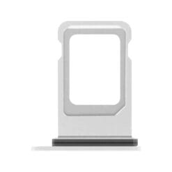 Tiroir SIM Blanc iPhone 12 Pro/Pro Max (Compatible)