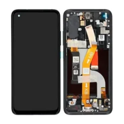 Ecran LCD + Vitre Tactile (avec châssis) Noir Asus Zenfone 8 (ZS590KS) (Reconditionné)