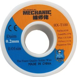Etain fin bobine 0.2 mm 50g
