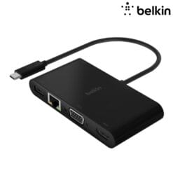 Adaptateur USB-C multimédia + recharge (100 W) (Officiel) Belkin