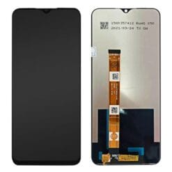 Ecran LCD + Vitre Tactile (sans châssis) Noir Oppo A16S/Oppo A16 (Compatible)