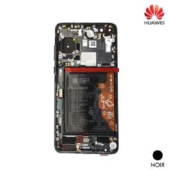 Bloc écran LCD + vitre tactile Huawei P40 noir (officiel)