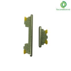 Bouton power + bouton volume Vert Samsung Galaxy A34 5G (A346B) (Reconditionné)
