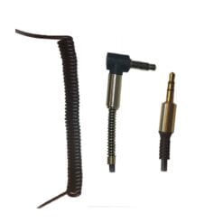 Câble Jack audio 3.5mm Mâle à Mâle pour Smartphone Noir