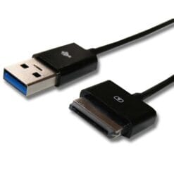 Câble USB-A vers Asus Eee pad TF101 / TF201 / TF300 / TF700 1M Noir (Compatible)