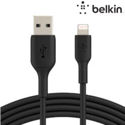 Câble USB-A vers Lightning (12W) 3M Noir BELKIN (Officiel)