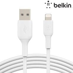 Câble USB-A vers Lightning (12W) 3M Blanc BELKIN (Officiel)