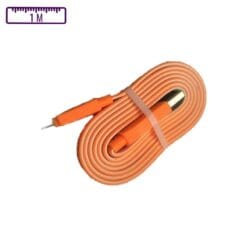 Câble USB-A vers Micro-USB 1M Orange (Compatible)