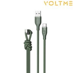 Câble USB-A vers USB-C (60W) 1m Vert VOLTME (Officiel)