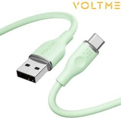 Câble USB-A vers USB-C (60W) 1m Vert VOLTME (Officiel)