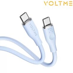 Câble USB-C vers USB-C (100W) 1.8m Bleu VOLTME (Officiel)