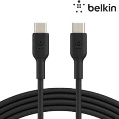 Câble USB-C vers USB-C (60W) 1M Noir BELKIN (Officiel)