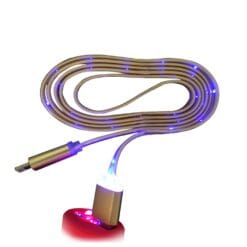 Câble lumineux 1 mètre - Lightning - Marron