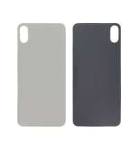 Plaque arrière en verre NEUTRE iPhone XS Max blanc (pour machine laser)