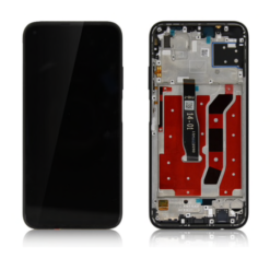 Bloc écran LCD + vitre tactile Huawei P40 Lite Rose (officiel)