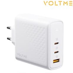 Chargeur Revo 140 USB-C + USB-C + USB-A 140W Blanc VOLTME