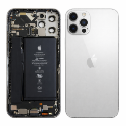 Châssis complet reconditionné pour iPhone 12 Pro  - Grade A (avec Logo) Argent