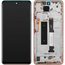 Ecran LCD + vitre tactile + châssis Or rose Xiaomi Mi 10T Lite 5G (officiel)