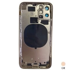 Châssis NEUTRE arrière iPhone 11 pro or- sans nappes