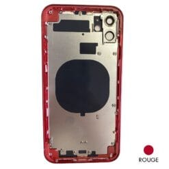 Châssis NEUTRE arrière iPhone 11 rouge- sans nappes