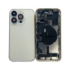 Châssis NEUTRE iphone 14 pro argent - avec nappes