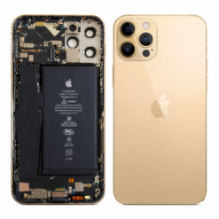 Châssis complet reconditionné pour iPhone 12 Pro  - Grade A (avec Logo) Or
