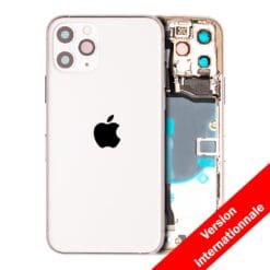 Châssis avec nappes pour iPhone 11 Pro - Grade A (avec Logo) Argent