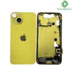 Châssis complet reconditionné pour iPhone 14 - Grade A (avec Logo) Jaune
