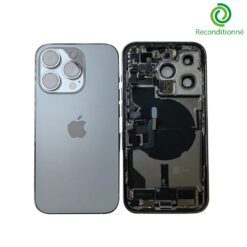 Châssis complet reconditionné pour iPhone 14 Pro - Grade A (avec Logo) Argent