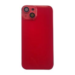 Châssis + plaque arrière NEUTRE iphone 14 rouge - sans nappes