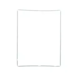 Cadre plastique Blanc IPad (2/3/4e Gén) (Compatible)