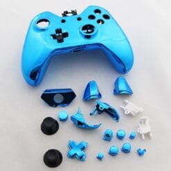 Coque complète avec boutons manette Xbox One - Bleu