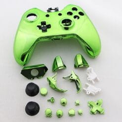Coque complète avec boutons manette Xbox One - Vert