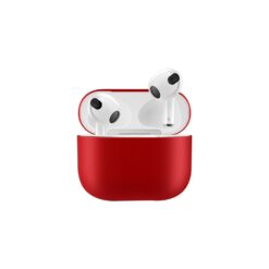 Coque de protection en silicone rouge pour Airpod 3ième Génération