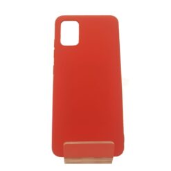 Coque en silicone pour Samsung Galaxy A51 A515F Rouge