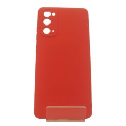 Coque en silicone pour Samsung Galaxy S20 FE 4G/5G Rouge