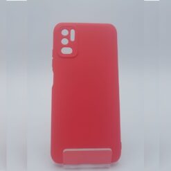 Coque en silicone pour Xiaomi Redmi Note 10 5G Rouge