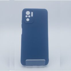 Coque en silicone pour Xiaomi Redmi Note 10 Bleu