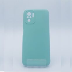 Coque en silicone pour Xiaomi Redmi Note 10 Vert clair