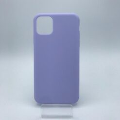 Coque en silicone pour iPhone XS MAX Mauve