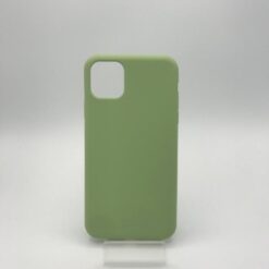 Coque en silicone pour iPhone X / XS Vert clair