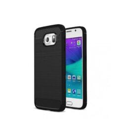 Coque souple carbone Samsung S7 - Noir