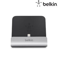 Dock de charge vers Lightning avec Câble USB intégré Gris BULK (Officiel) BELKIN