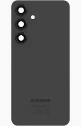 Vitre arrière + lentille caméra Noire Onyx Samsung Galaxy S24 Plus (Officiel)
