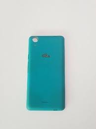 Cache batterie Wiko Rainbow Lite 4G bleu turquoise
