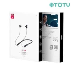 Ecouteurs Bluetooth noir TOTU