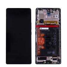Ecran LCD + vitre tactile + châssis + batterie Honor 70 Emerald Green (officiel)